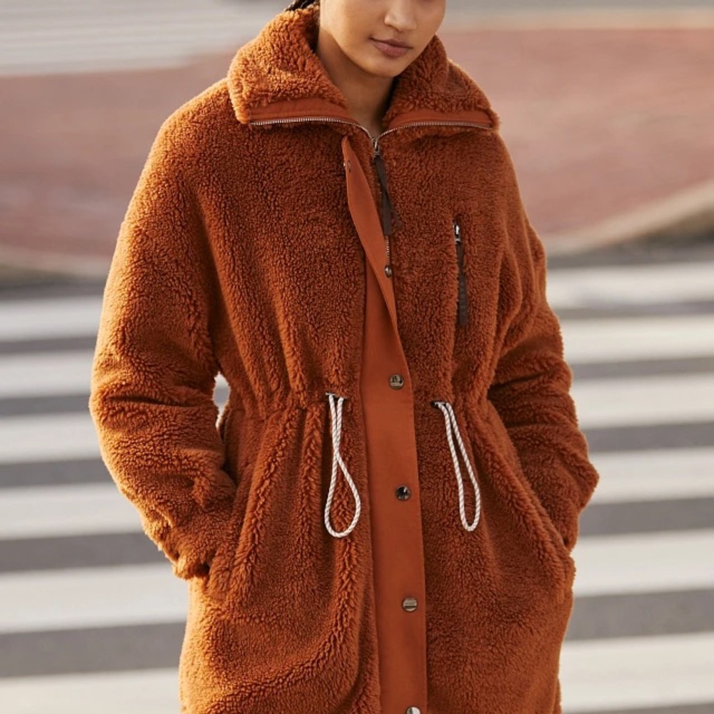 Varley Sherpa Jones coat